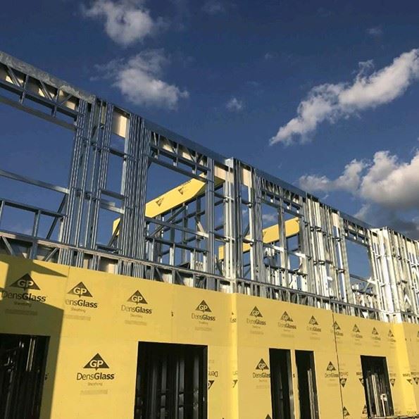 Double Slope Steel Structure School