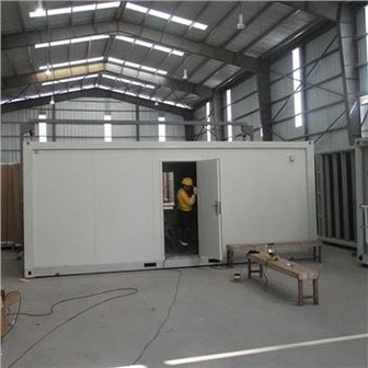 Industrie Gebouw Staalconstructie Workshop