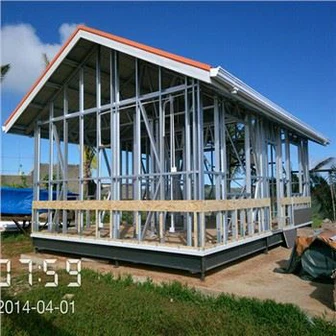 Lichte stalen constructie Villa
