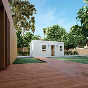 Stalen uitbreidbare containerwoningen