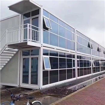 Afneembare containerwoningen met drie slaapkamers