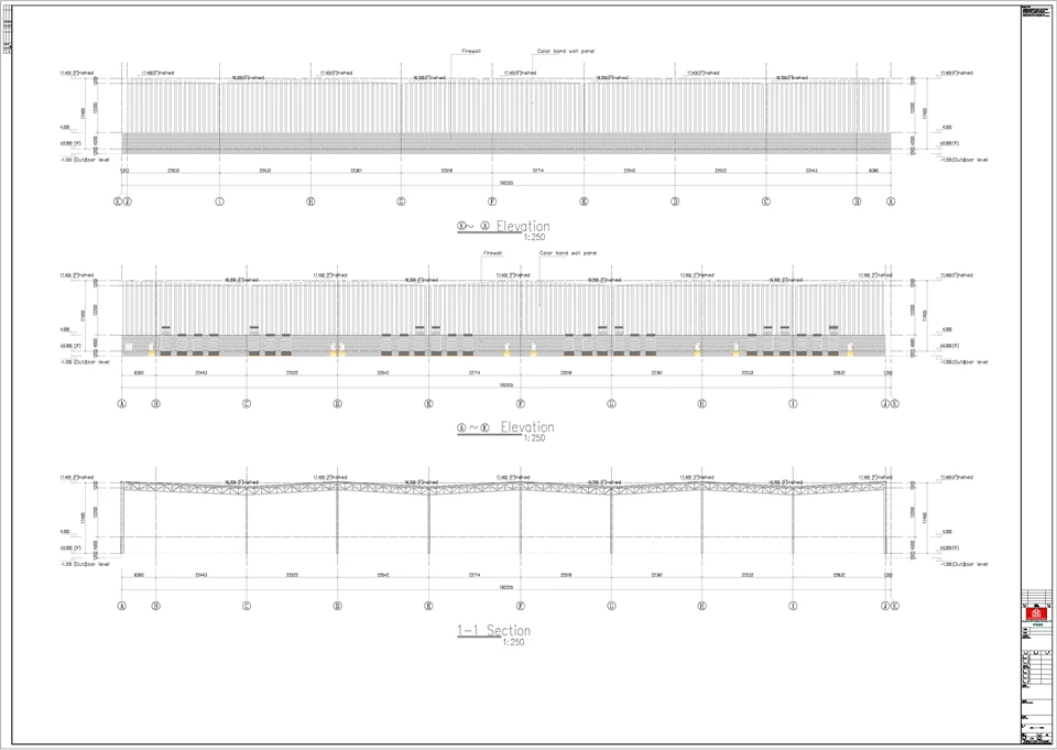 Peru Logistics Warehouse Project: structuuranalyse en ontwerpschema van het raster
