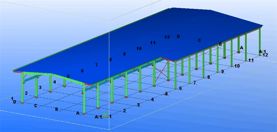 Structuurberekening voor de Iriga-fabriek in Zuid-Manilla